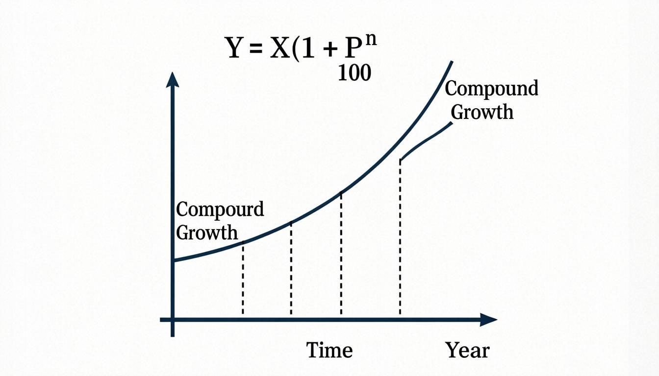 Schematic diagram illustrating Compound Percentages